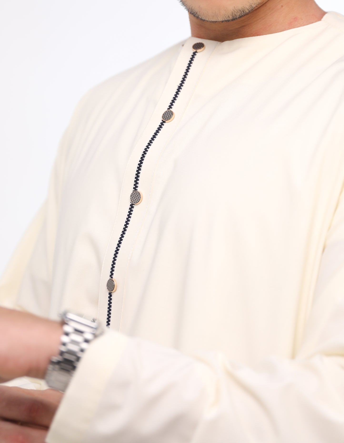 قميص اماراتي عصري (beige)